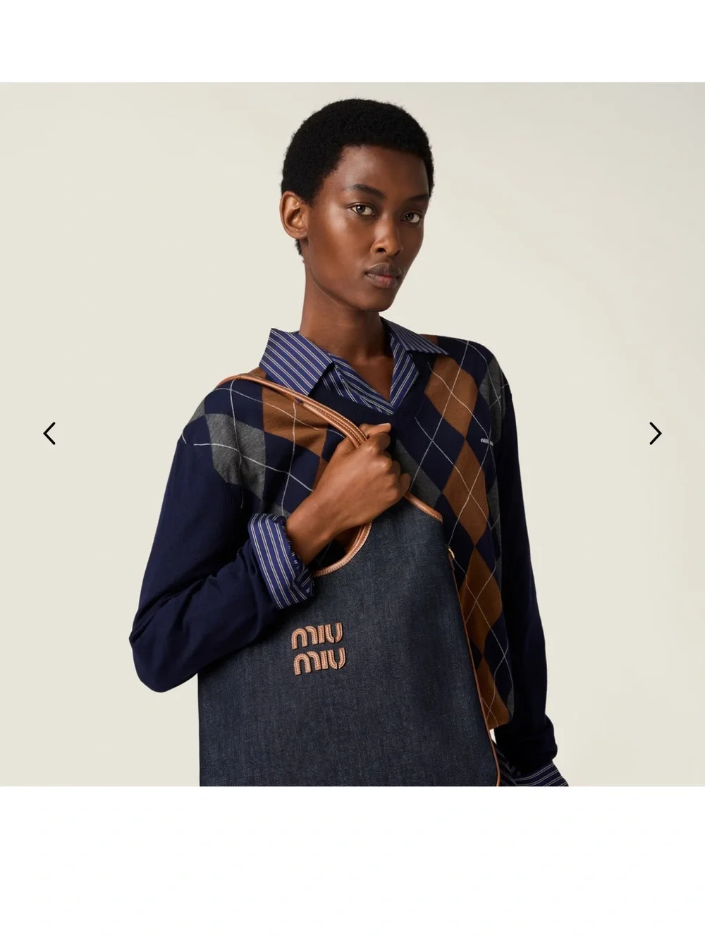 NEW Miu Miu - Ivy Denim Bag